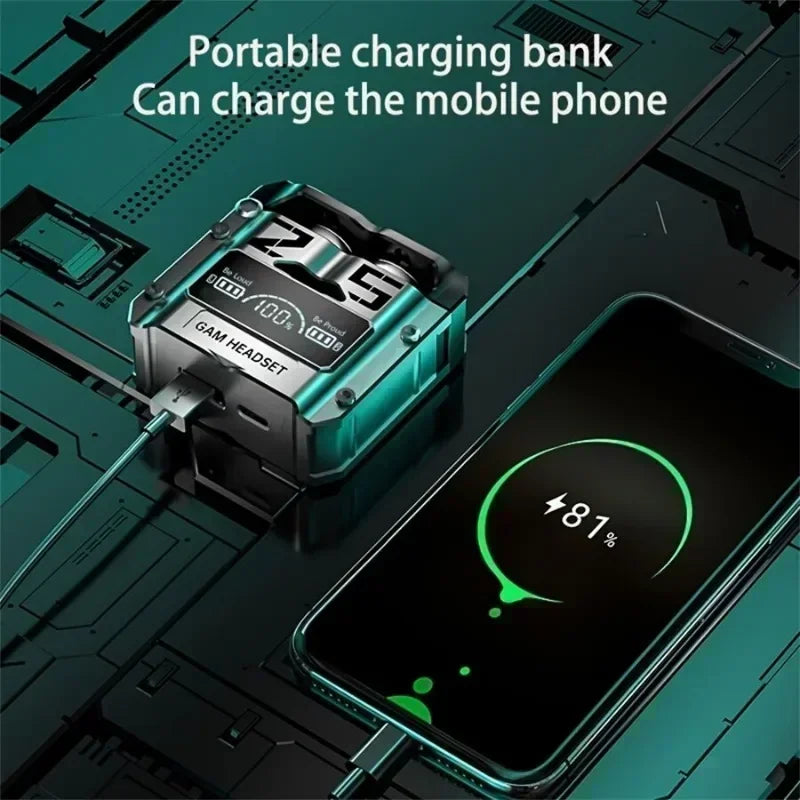 TWS Wireless Headphones Earphones Bluetooth Touch Control Noise Reduction Stereo Waterproof Earbuds Headsets for smartphones