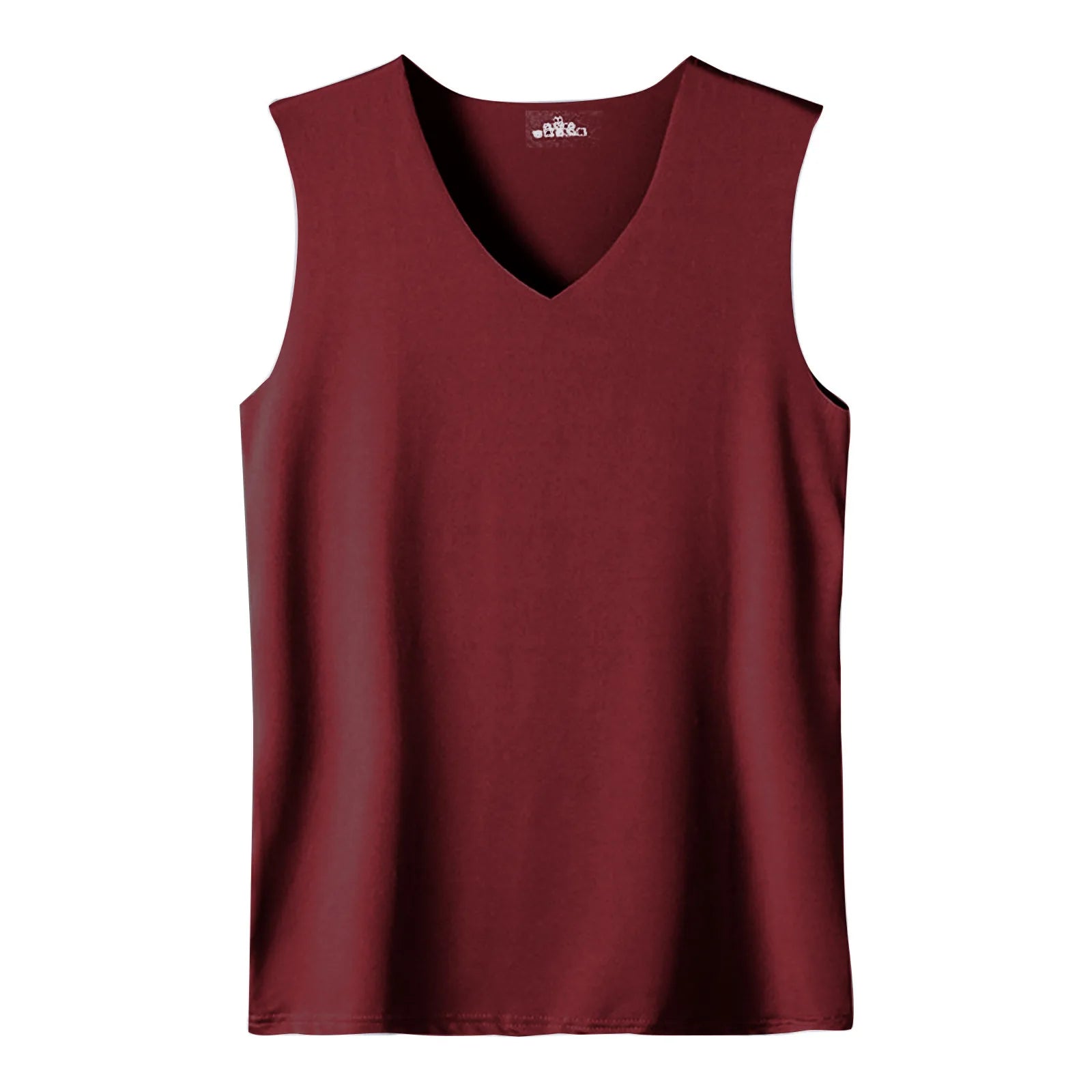 Men'S Top Men'S Summer Multi Color Sleeveless Vest Men'S Summer Ice Silk Traceless Thin Breathable Color V-Neck Sleeveless Top
