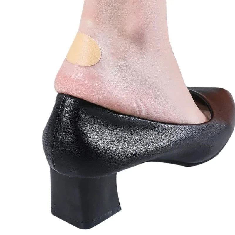 20/30pcs Gel Grip Heel Protectors Adhesive Foot Patches Blister Pads Heel Liners Shoe Stickers Cushioning Plaster for Foot Care