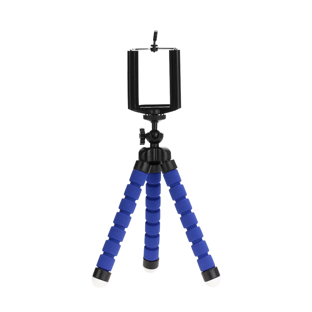 Mini Universal Photography Octopus Tripod Monopod Phone Mini Camera Phone Webcam Holder Clip Smartphone Monopod Tripe Stand