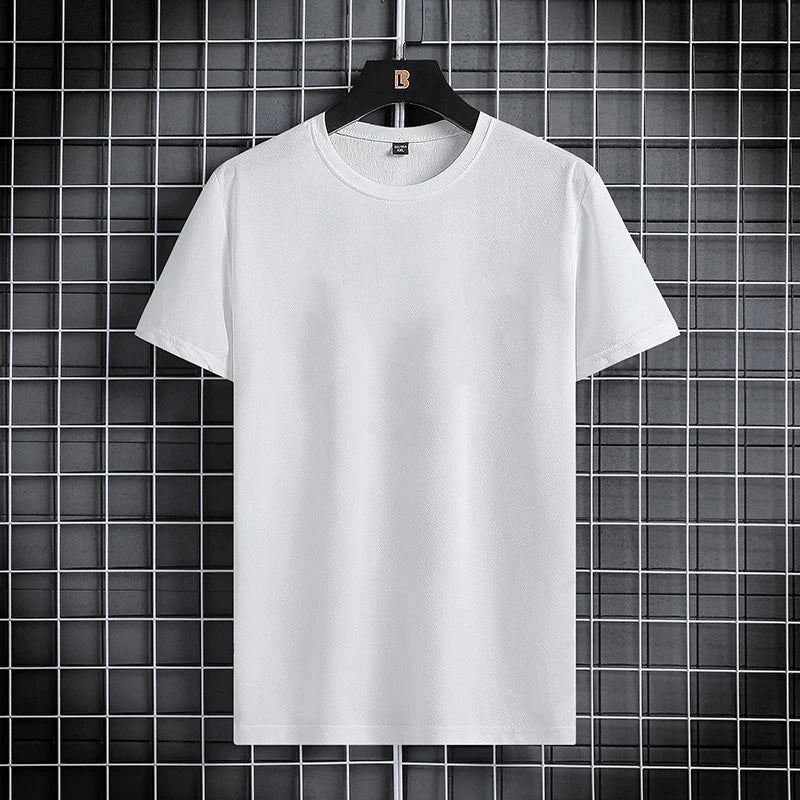Men's T-Shirts 2026 Summer 100%Cotton Sports 90s vintage Clothes High Quality Oversize Streetwear Graphic
