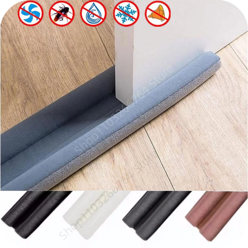 93cm Door Bottom Seal Strip Door Bottom Weatherstrip Thickened Cold-proof Noise Reduction Sealing Strip Anti-Rat Cockroach Seal