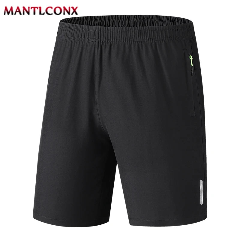 New Quick Dry Jogging Fitness Shorts Men Summer Sports Running Shorts Lightweight Bottoms Thin Breathable Beach Short Pants Male