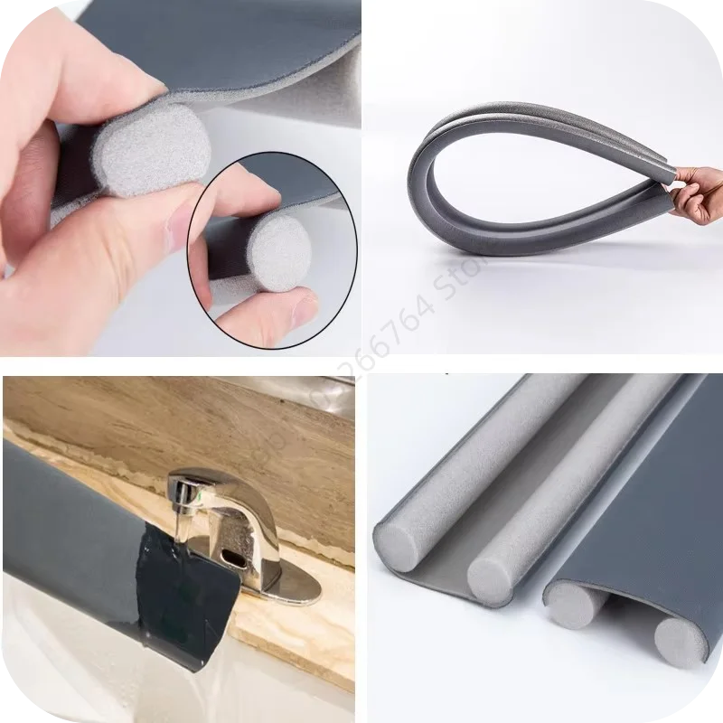 93cm Door Bottom Seal Strip Door Bottom Weatherstrip Thickened Cold-proof Noise Reduction Sealing Strip Anti-Rat Cockroach Seal