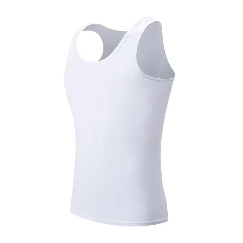 1/3 Pack Four Seasons Men's Cotton Joker Vest Teenagers Simple Fit Sports Fitness T-shirt Middle-aged Casual Sleeveless T-shirt