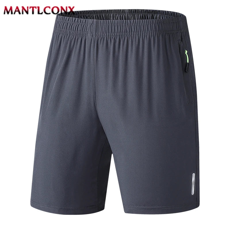 New Quick Dry Jogging Fitness Shorts Men Summer Sports Running Shorts Lightweight Bottoms Thin Breathable Beach Short Pants Male